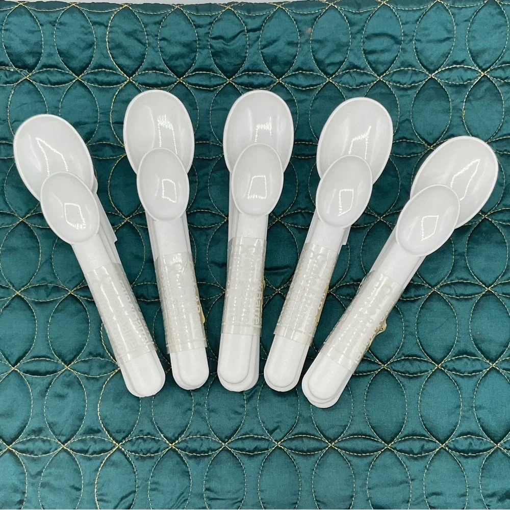 Crate & Barrel Bodum Switzerland Melamine 4 Piece Cutlery Set Lot of 5 Sets Whit
